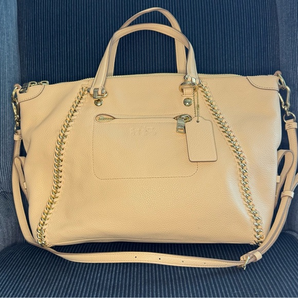 Coach blush pink crossbody bag. - Picture 1 of 5